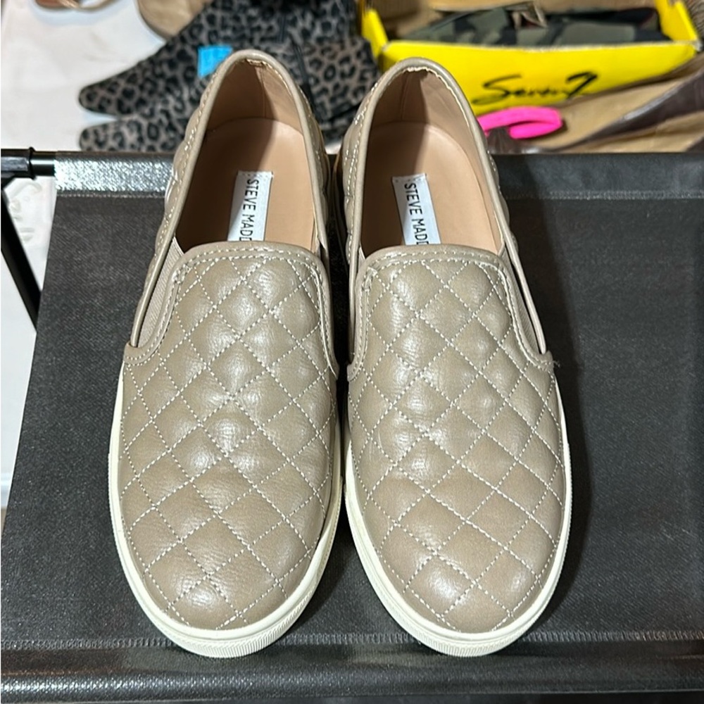 Steve Madden Ecentricq Quilted Slip-on Sneakers